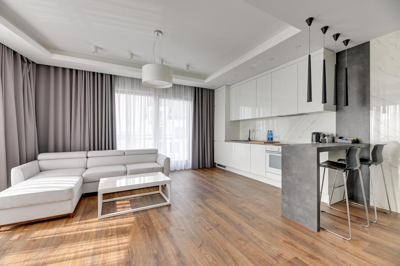 Downtown Apartments River View Danzica Esterno foto