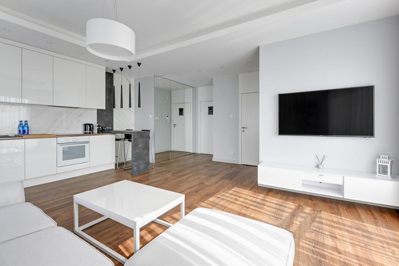 Downtown Apartments River View Danzica Esterno foto