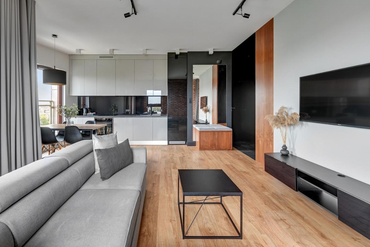 Downtown Apartments River View Danzica Esterno foto