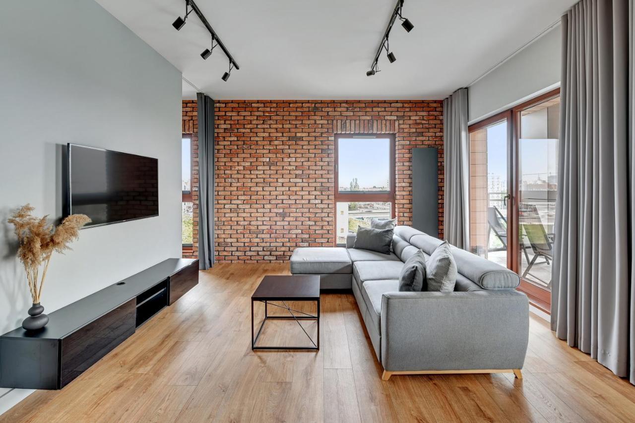 Downtown Apartments River View Danzica Esterno foto