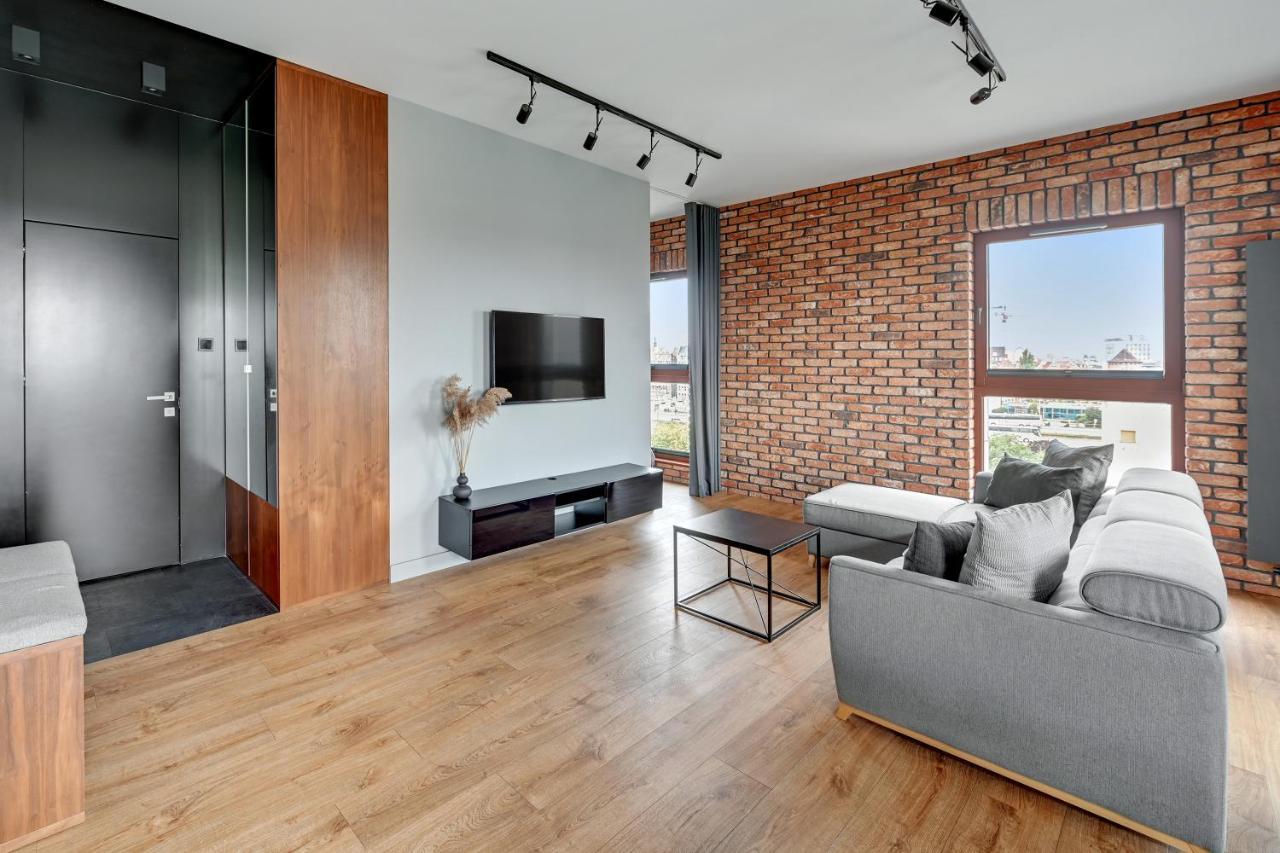 Downtown Apartments River View Danzica Esterno foto