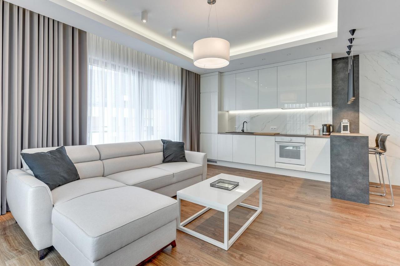 Downtown Apartments River View Danzica Esterno foto